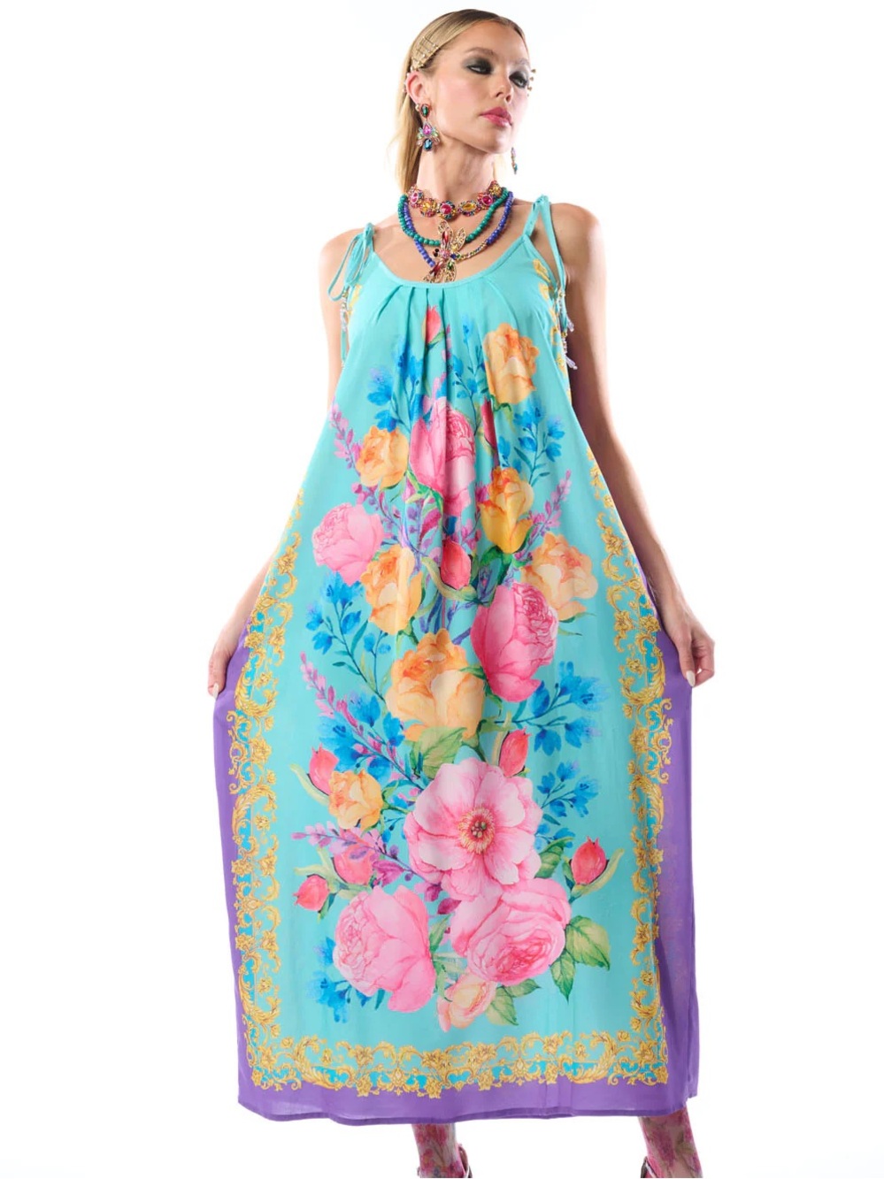 Aratta Blossom Dress (Matches Kimono Robe)  🔥New Stock🔥 M